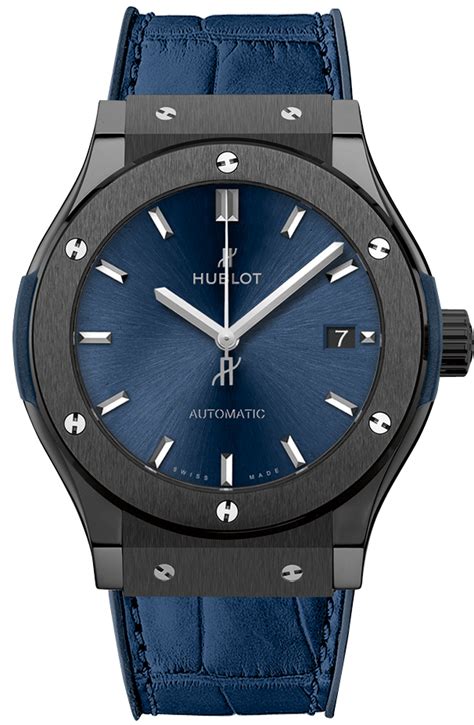 hublot classic fusion blue 542.cm.7170.lr|Classic Fusion Chronograph Titanium Blue 42 mm .